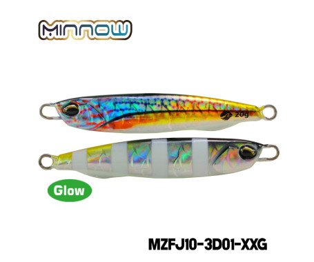 AQUA MARINE - Minnow - Two-Face 3D Jigs